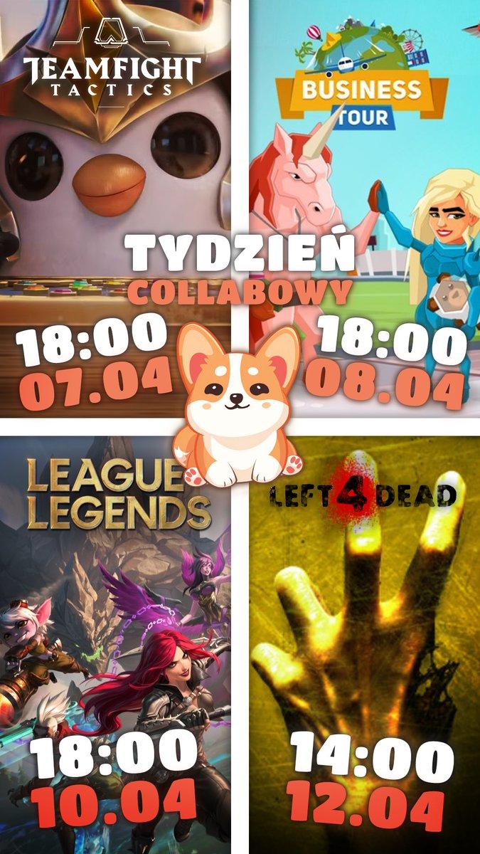 Korugi23's tweet photo. Ostatni tydzień z obecnym modelem, zapraszam do wspólnej zabawy 🐕🐕🐕 !!! Pierwszy z czterech colabów rusza już dziś !!! Nie możecie tego przegapić !!!

#PLVtuber #vtuber #schedule #corgi #TaboretVT https://t.co/buJsWjB52G