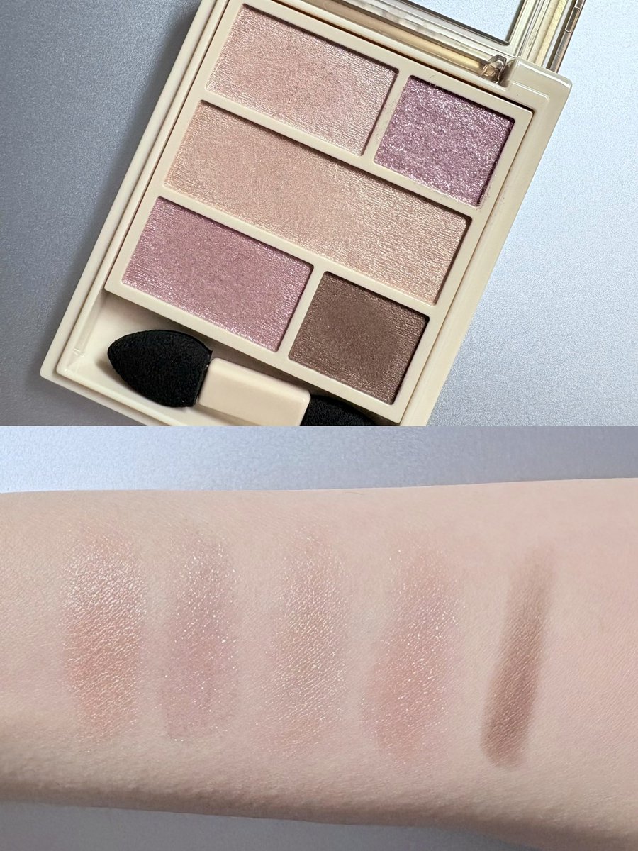 baa99m6's tweet image. #motd 珍しくブルベ夏ど真ん中メイク🌻
ひさびさに日本製のアイシャドウをチップ塗り🪄
…
✴︎ベース：YUNJAC、numbuzin5番、メイベリン
✴︎アイ：Visee ダブルムードアイズ PU-8モーヴムード、A.chi スパークルグリッツ 02 ベリーポップ
✴︎チーク：デイジーク ブレンディングムードチーク