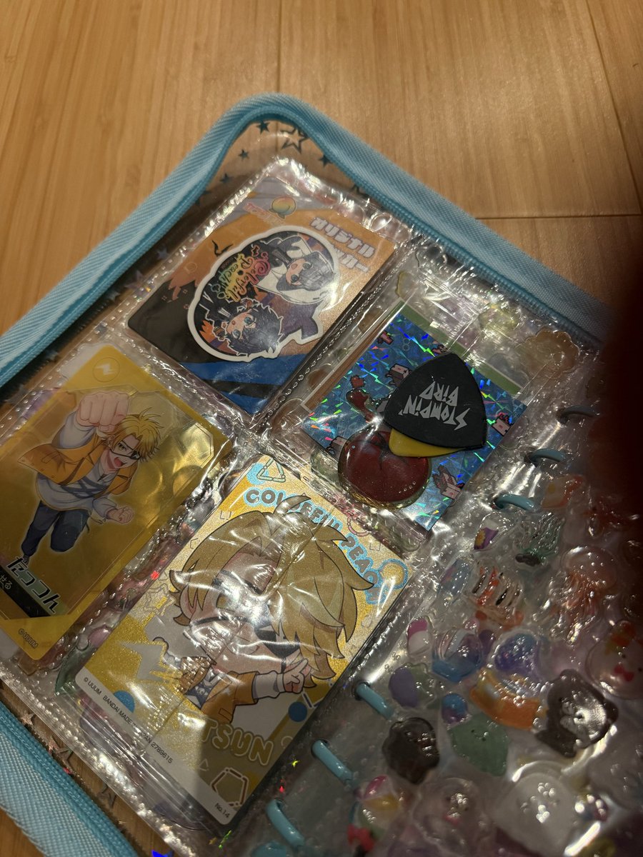 kryc2734's tweet photo. やすさんに貰ったピックも
大事に保管してるみたいです🤭

#ストンピン
#stompinbird https://t.co/ls6EJYuat9