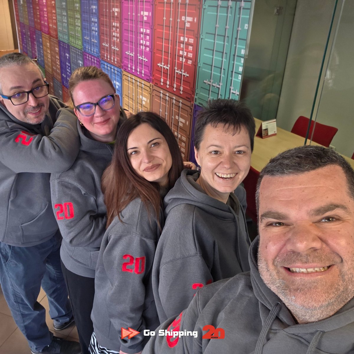 GoShippingGR's tweet photo. 20 years of Go Shipping and the celebration continues 🎉

#20years #freight #freightservices #goshipping https://t.co/cU95pUN1hu