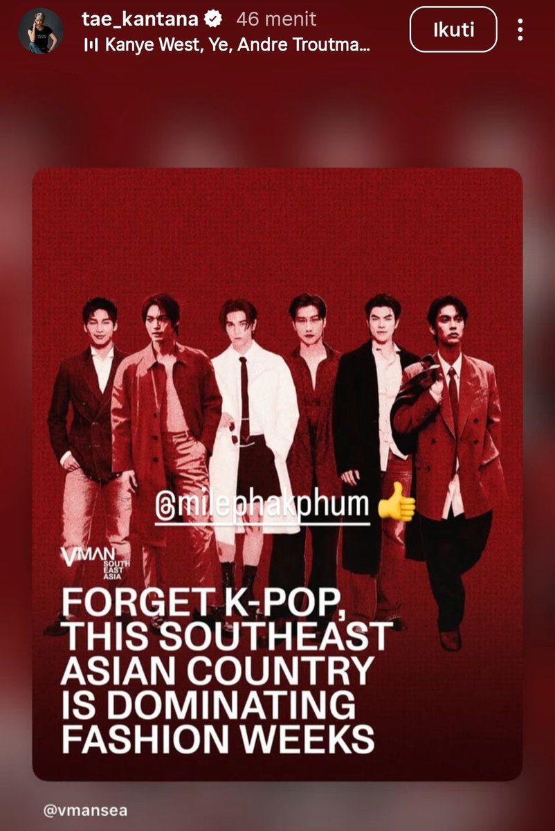 Igs Tae kantana

<a href="/milephakphum/">mile phakphum</a> #MilePhakphum