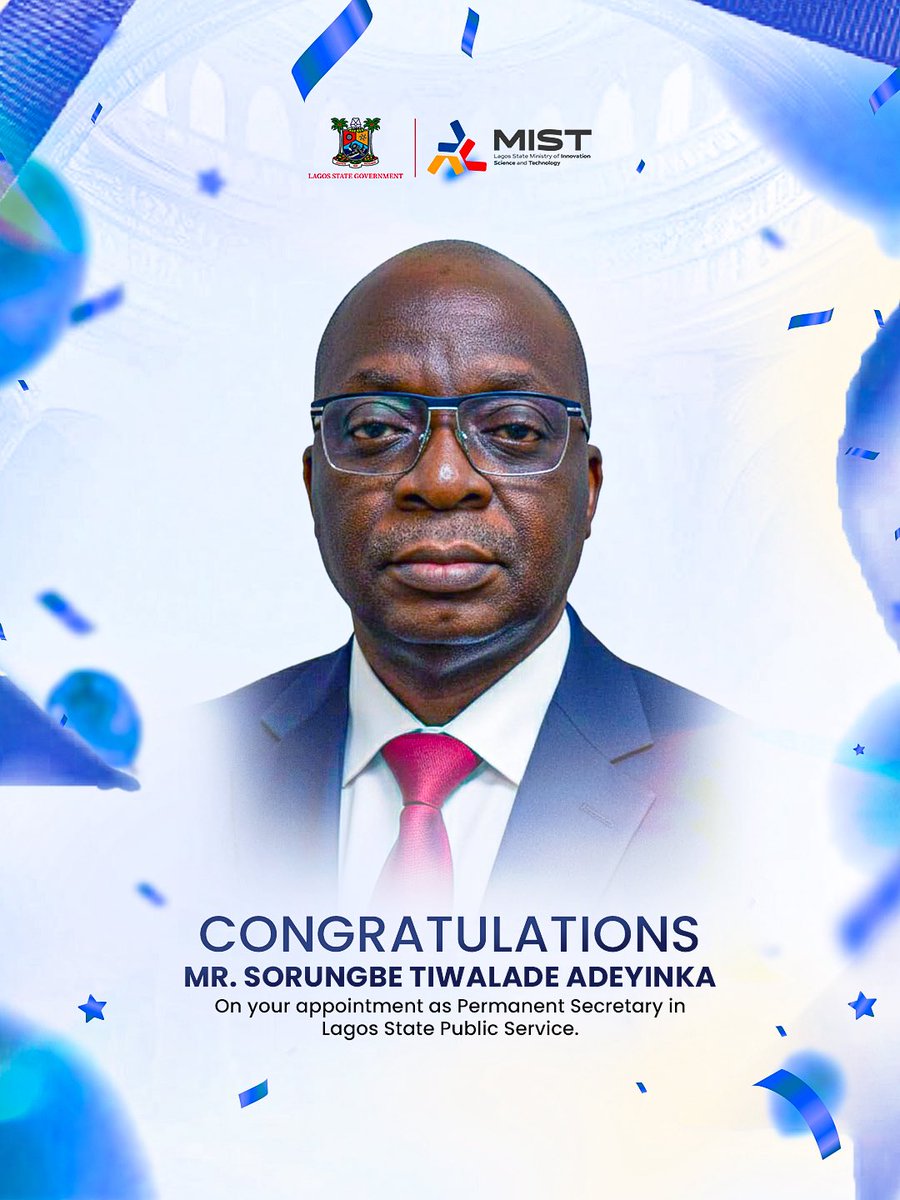 LASG Min of Innovation, Science and Technology. tweet media