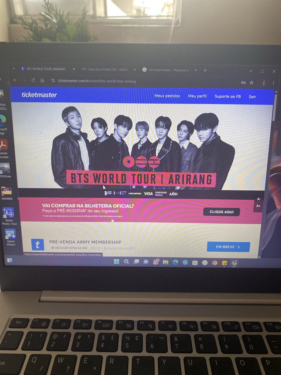 Maya⁷ VAI VER O BTS tweet media
