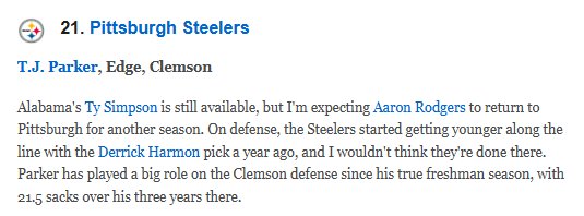 Steelersdepot's tweet image. Peter, NOOOOOOOOOoooooooo!!!! #Steelers #NFL