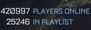 EGBlackfang's tweet image. So, #rocketleague has 420,997 players online, but only 25.2k that's playing. I thought this game was popping off.

Or is it 420k players online on EGS?