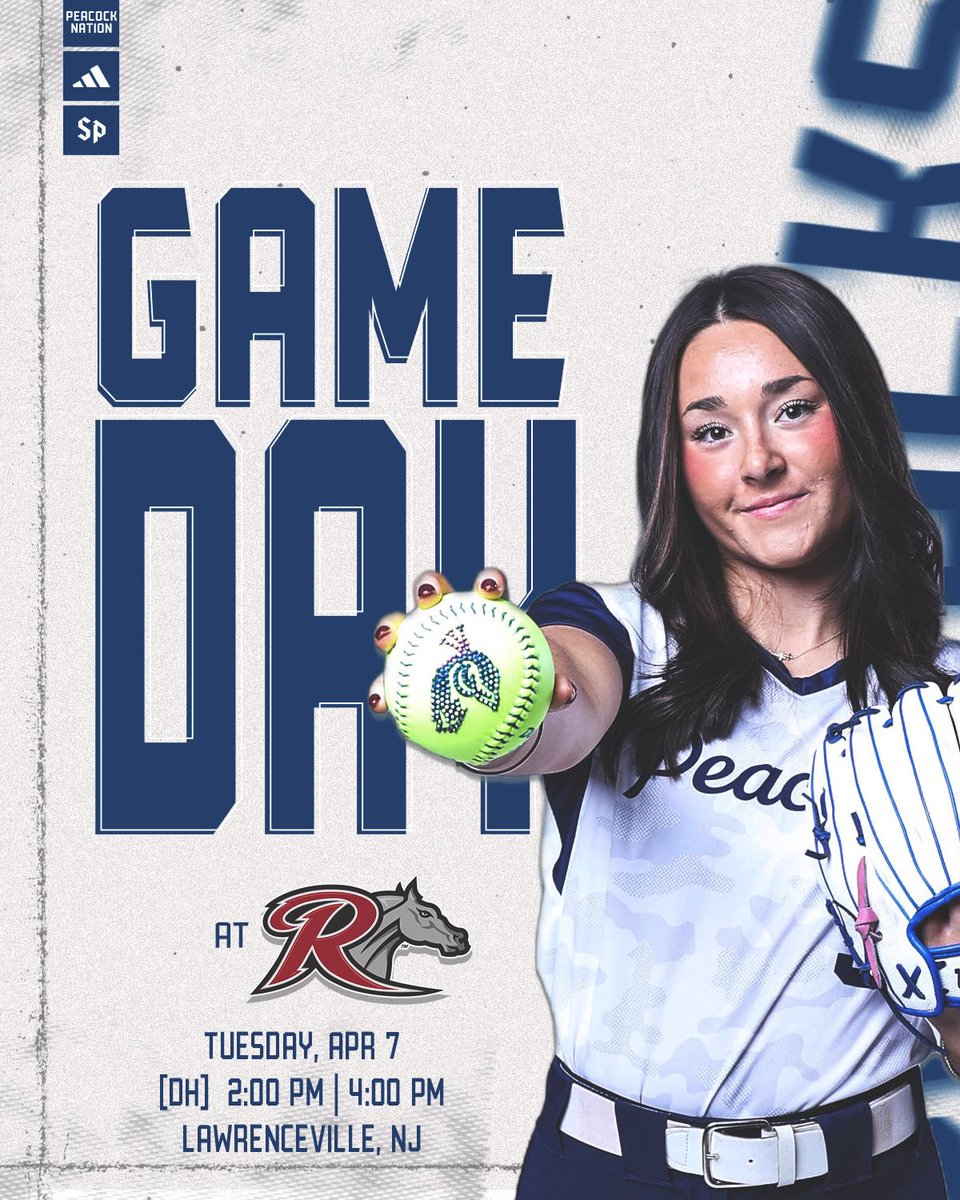 PeacockSoftball's tweet image. Battling the Broncs‼️

🆚 Rider
📍Lawrenceville, NJ
⏰ 2 pm | 4 pm
🏟️ Herb &amp;amp; Joan Young Field 
📊gobroncs.com/sidearmstats/s… 
📺gobroncs.com/watch/?Live=33…

#StrutUp🦚 | #ConferencePlay