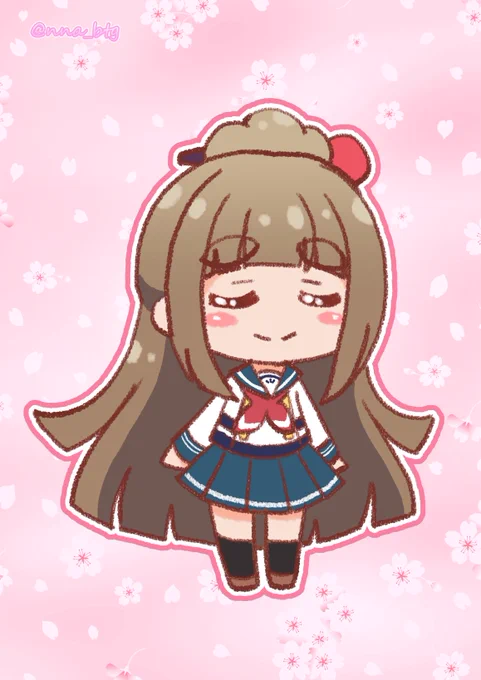 桜ちゃん〜〜 #バトガ #バトルガールハイスクール #藤宮桜