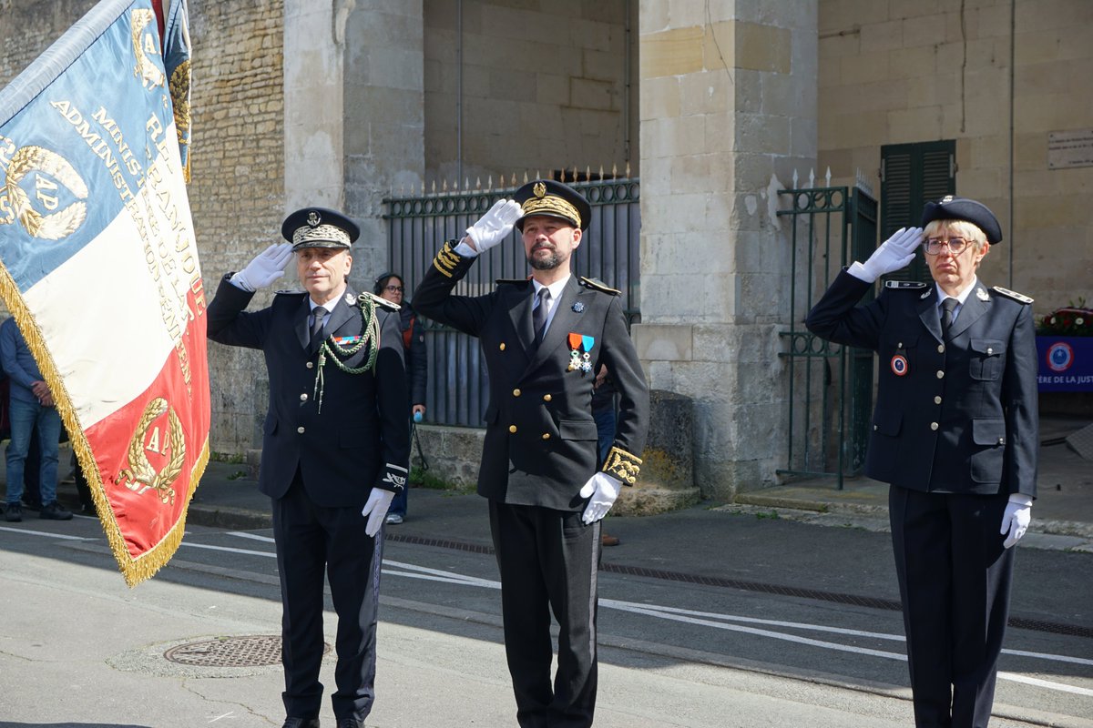 Image de Préfet de la Charente-Maritime - #Cérémonie #Justice | Installation d'une nouvelle direction à la tête de la maison d'arrêt de #Roche
