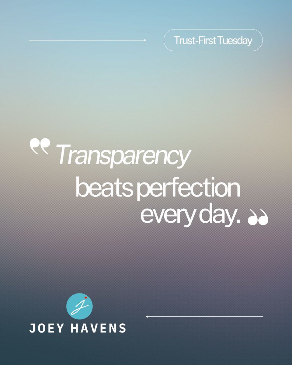 JoeyHavensCPA's tweet image. Stop trying to micromanage your own life. 🛑

The best plans are often the ones we didn't write. When the original roadmap fails, trust the pivot.

RT if you’re trusting the process today. 🔁

#TrustFirst #Mindset #SuccessTips
