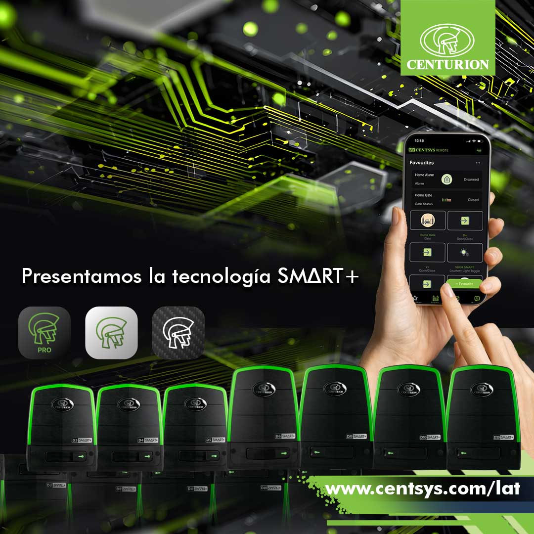 CentSys_Es's tweet photo. 𝗟𝗮 𝗮𝘂𝘁𝗼𝗺𝗮𝘁𝗶𝘇𝗮𝗰𝗶𝗼́𝗻 𝗱𝗲 𝗽𝗼𝗿𝘁𝗼𝗻𝗲𝘀 𝗵𝗮 𝗲𝘃𝗼𝗹𝘂𝗰𝗶𝗼𝗻𝗮𝗱𝗼 𝗰𝗼𝗻 𝗦𝗠Δ𝗥𝗧+

Esto no es solo automatización de accesos. Es un ecosistema más inteligente, seguro y siempre conectado a la nube, diseñado para ofrecer a usuarios finales e instaladores mayor visibilidad, control más sólido y soporte más ágil.

Descubre por qué SMΔRT+ marca el siguiente paso en la automatización de accesos.

Conoce más en el enlace del primer comentario.

#CENTURION #SMARTPlus #MotorDePortónWiFi #MotorDePortónInteligente #AccesoInteligente #CenturionSystems #MotoresParaPortonesCorredizas #MotoresPorton