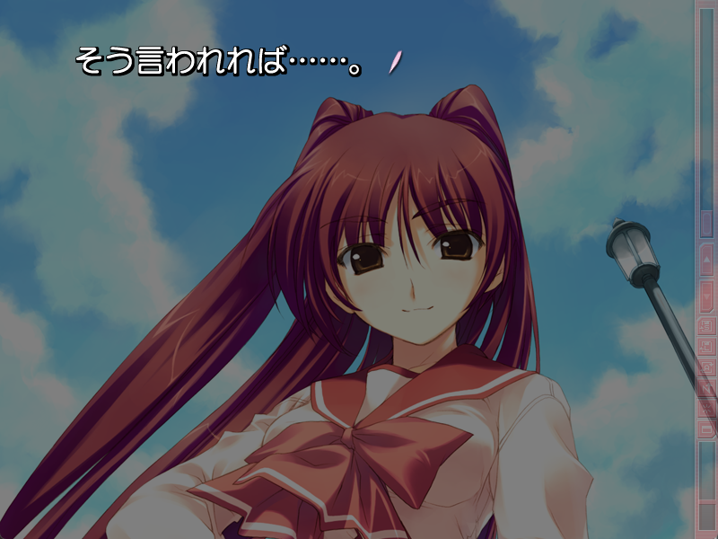 __vida_lenta__'s tweet image. タマ姉、思ってたのと少しカテゴリが違う
もっと「お姉ちゃん」色が前に出てくるのかと思いきや、実際は藤林杏と坂上智代を足して2で割った感じというか
#TH2 
#ToHeart2