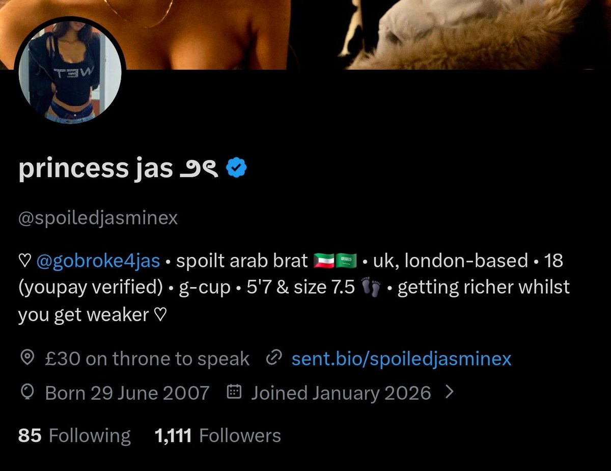 spoiledjasminex's tweet photo. finally hit 1111!!!! everyone get sending angel numbers of £11.11, £111.11 or £1,111.11 to congratulate me 😛😛😛 https://t.co/Y6CJsKYgSx