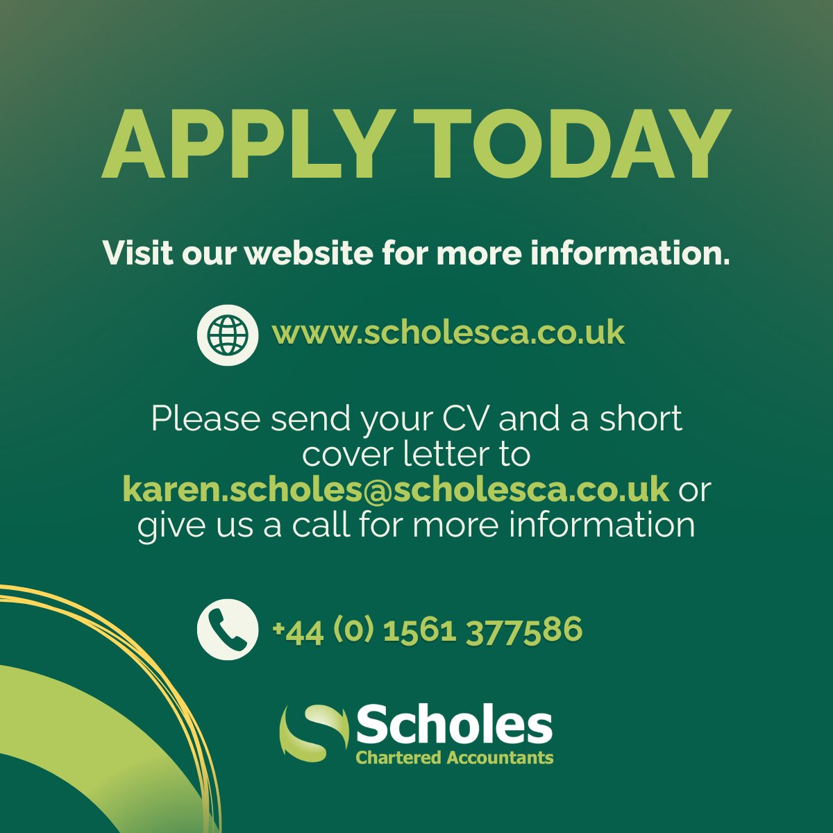 Scholes CA tweet media