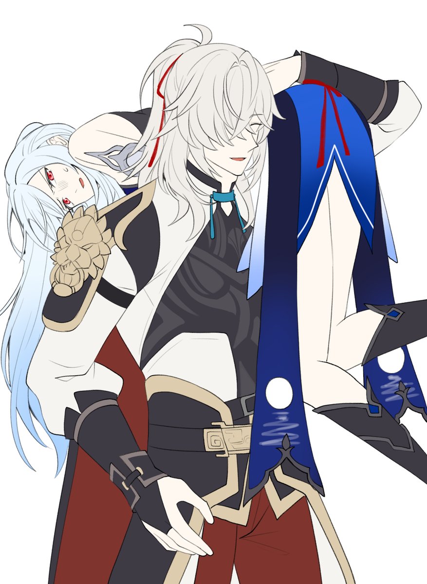 AppleTea_at's tweet image. 경원경류 (트레틀 사용)
스승님 들처업는 제자
#景流 #yuanliu #jingyuan #Jingliu