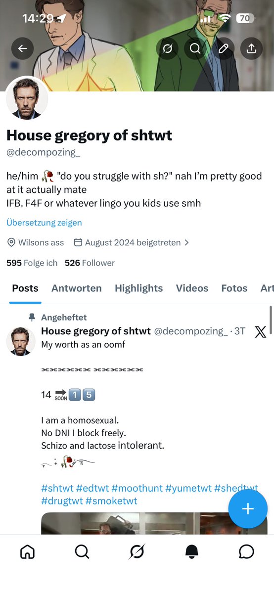 HOUSE GREGORY OF SHTWT tweet media