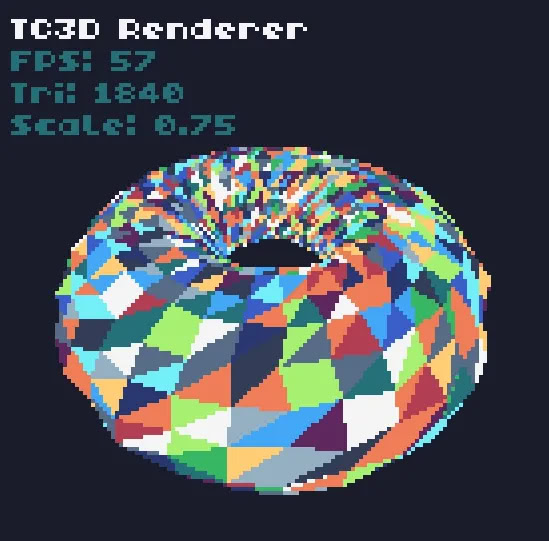 ReleedBop's tweet photo. I been playing around with @tic_computer and I'm loving this system so far. this 3d setup gives me ideas for future projects. may try to implement simple lighting and animations. these models were GLTF converted to .tc3d a super compact format im working on i plan to use in games https://t.co/aAYj5Pa06J