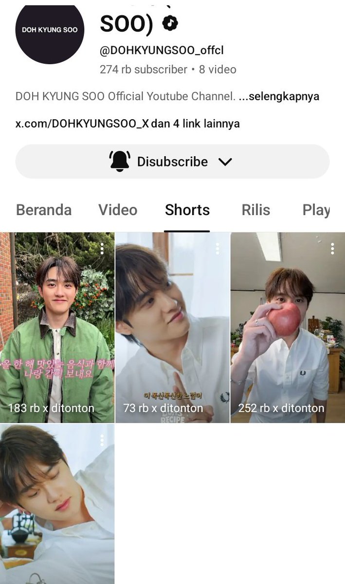 Bright_Dks12's tweet image. Anw aja sih ks cuman ada 4 video short di akun yt nya , sedangkan bbh ada lebih dari 100 video short di akun yt nya, kalo nonton video short ke itung ke ml seharusnya bbh lebih di untungkan!! tapi nyatanya ml ks di yt music jauh lebih banyak dari bbh!!!