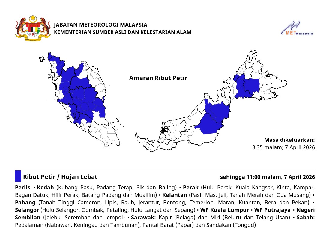 Jabatan Meteorologi Malaysia tweet media
