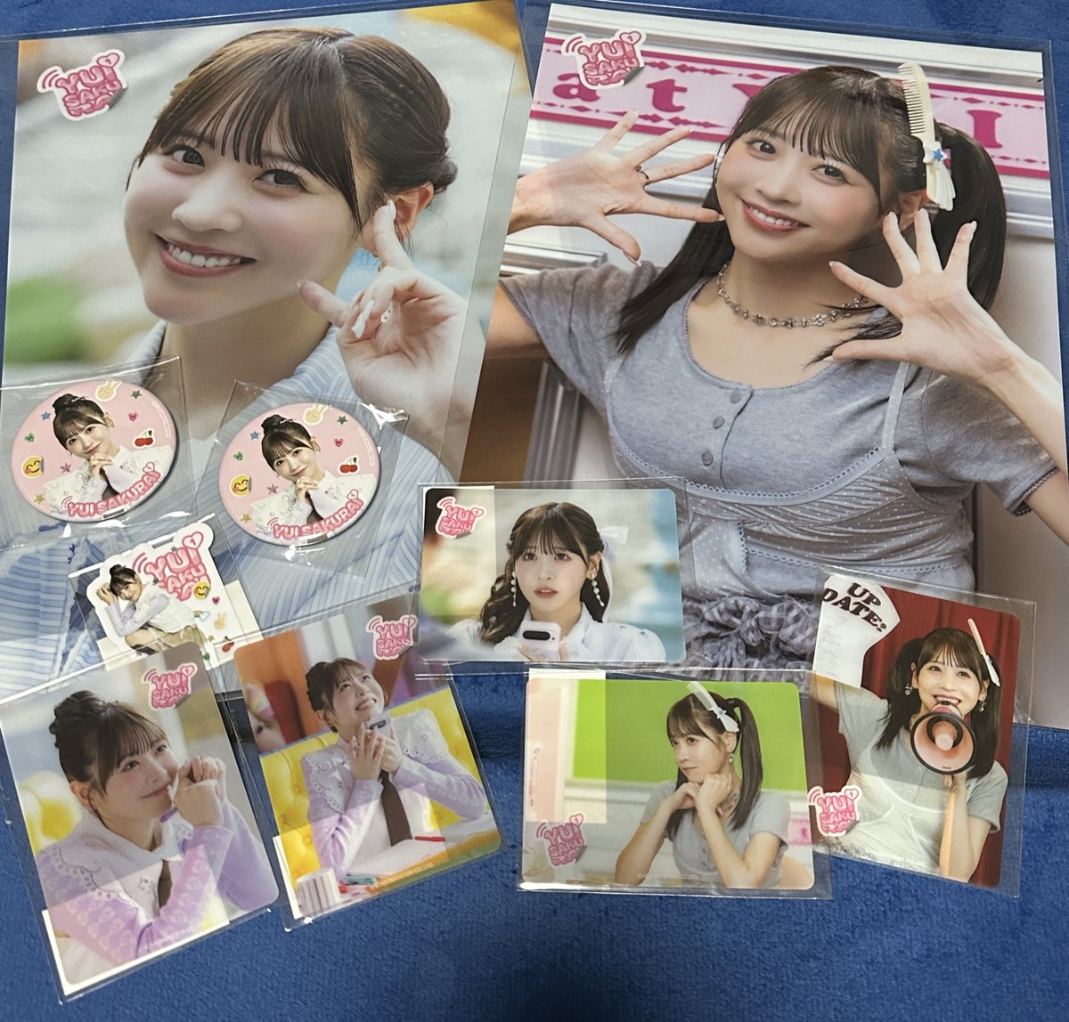 ちゃんゆうり様確認用♡イニシャルオブジェ 櫻井優衣 直筆サイン入り チェキ - メルカリ