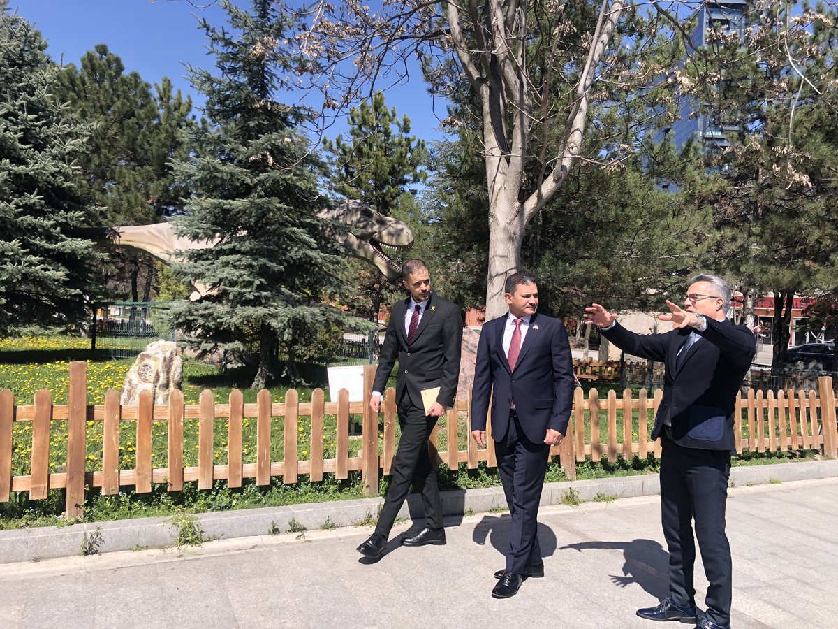 mtaintcomp's tweet photo. Umman Sultanlığı Ankara Büyükelçisi Sayın Saif Rashid Al Jahwari, 7 Nisan 2026 tarihinde MTA Uluslararası Madencilik A.Ş. (MTAIC) Genel Müdürü Sayın Dr. Nail Yıldırım’a bir nezaket ziyareti gerçekleştirmiştir.+++ https://t.co/jSLoHAcbvP