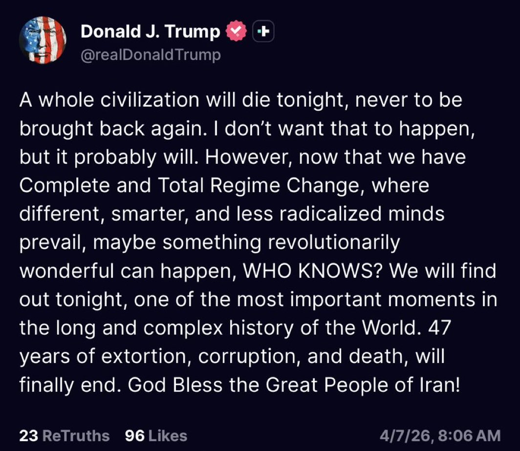 thuhkang's tweet image. A whole civilization will die tonight?!?!
 
wtf is wrong with this guy?