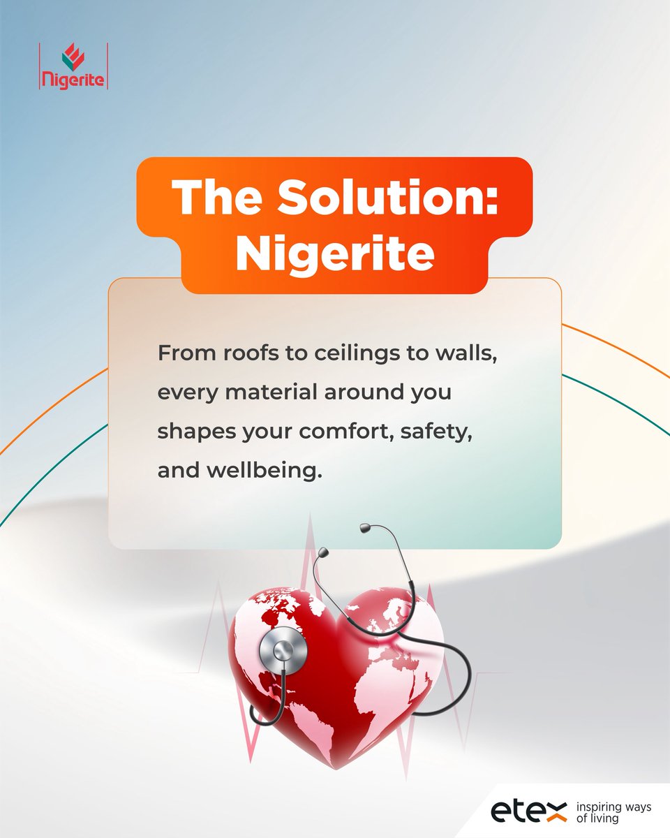 nigeritelimited's tweet image. You spend 90% of your life indoors.
Ever thought about what you’re breathing?

#NigeriteLimited #WhereverPeopleBuild #BuildingConstruction #Building #EtexNigeria