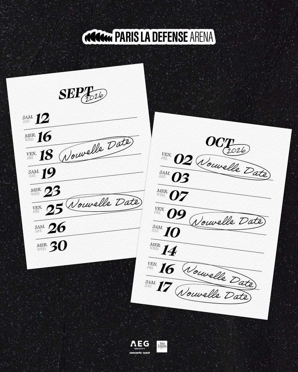 Paris La Défense Arena tweet media