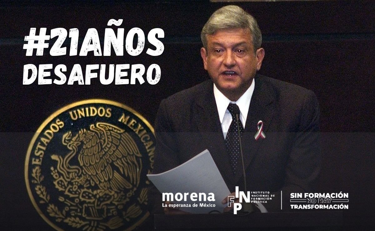 Y después de la tormenta... Llegó el mejor Presidente de la Historia de México... <a href="/lopezobrador_/">Andrés Manuel</a> 

#21añosDesafuero