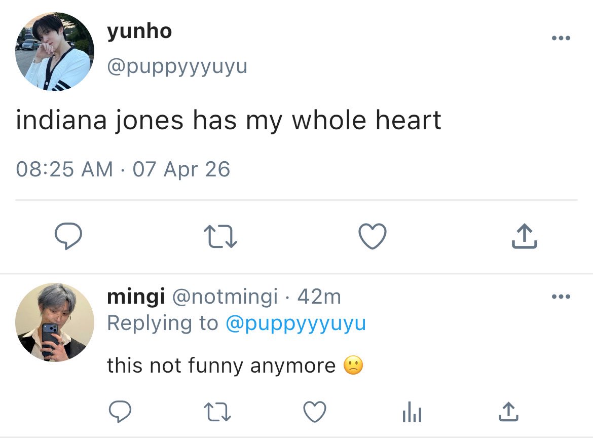 ribominki's tweet photo. small yvngi socmed au 🎞️

• in which movies are yh’s whole personality and mg has never heard of john wick • https://t.co/TLeUWmpIlI