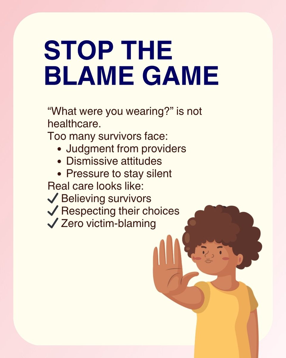 EVA_Nigeria's tweet photo. Let’s be honest, survivor-centered healthcare in Nigeria is still falling short.
Too many survivors are turned away or blamed instead of cared for. That has to change.
This #WorldHealthDay, we’re calling for healthcare that is fast, respectful, and science-based. https://t.co/gafysgR1IE