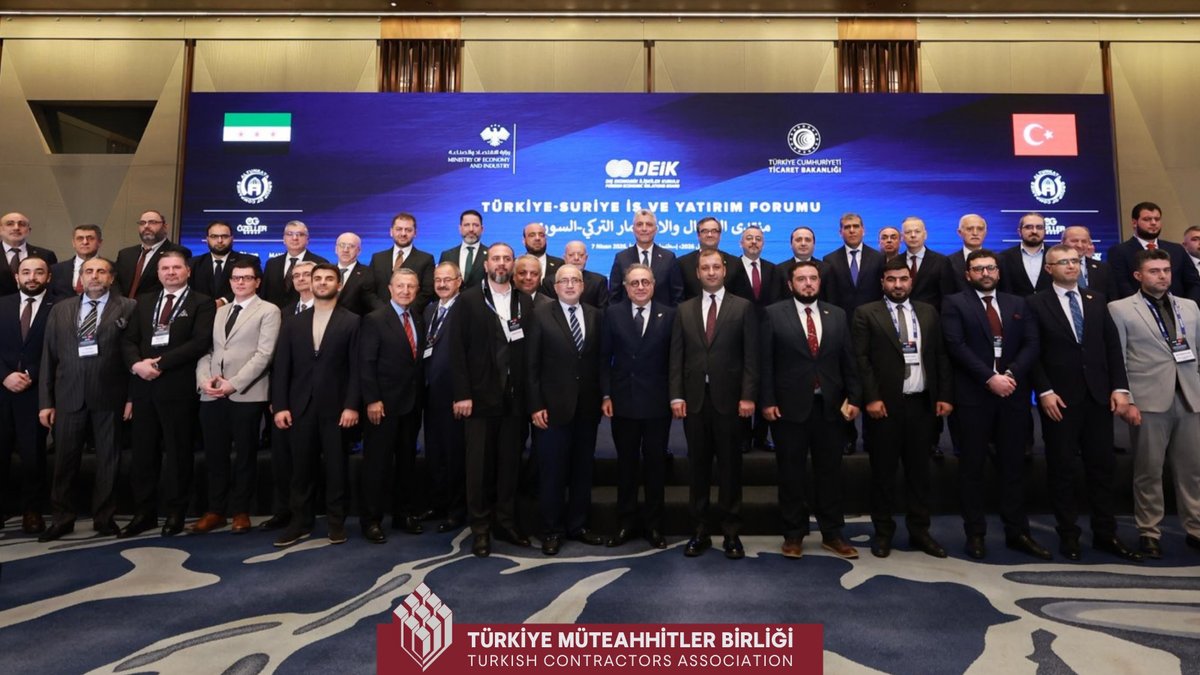 Türkiye Müteahhitler Birliği tweet media