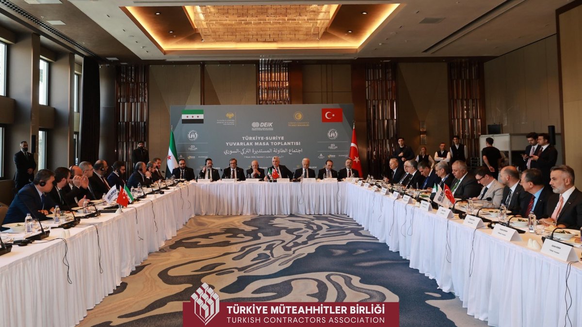 Türkiye Müteahhitler Birliği tweet media
