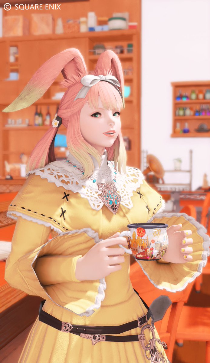 pekepeke51's tweet image. #おはウサ です🐰
寒くてコタツに戻りました
暖かくしてぇえ！

良い一日を
#3shineViera #FF14SS #ヴィエラ