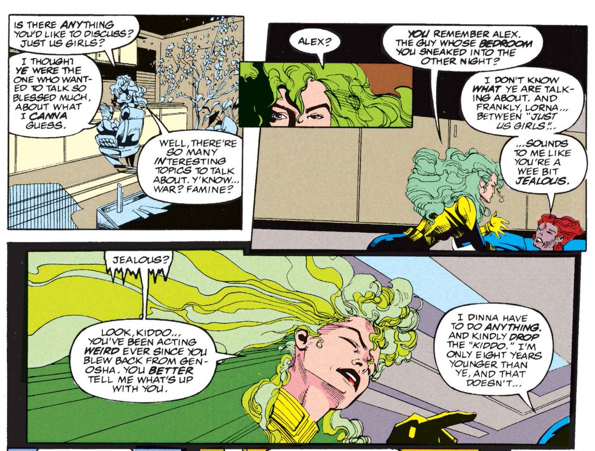 ❇️ Lorna Dane/Polaris: X-Men. Acolyte. Magnetic 🧲 tweet media