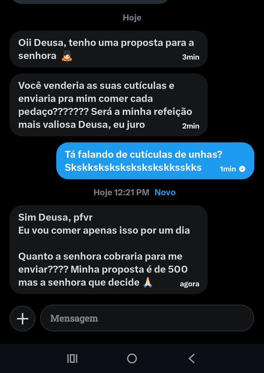 Deusa Milly༺♰༻ tweet media