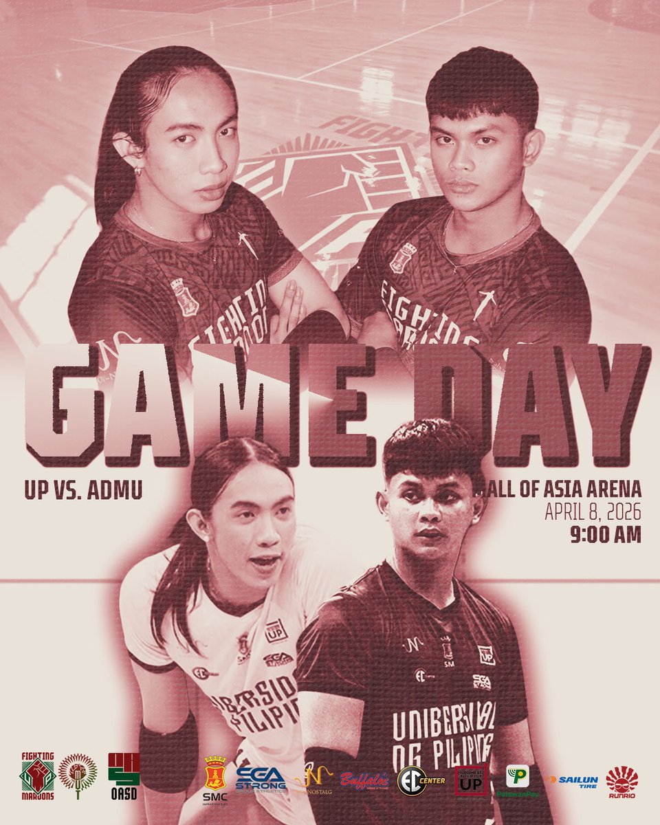 UP Men's Volleyball Team tweet media