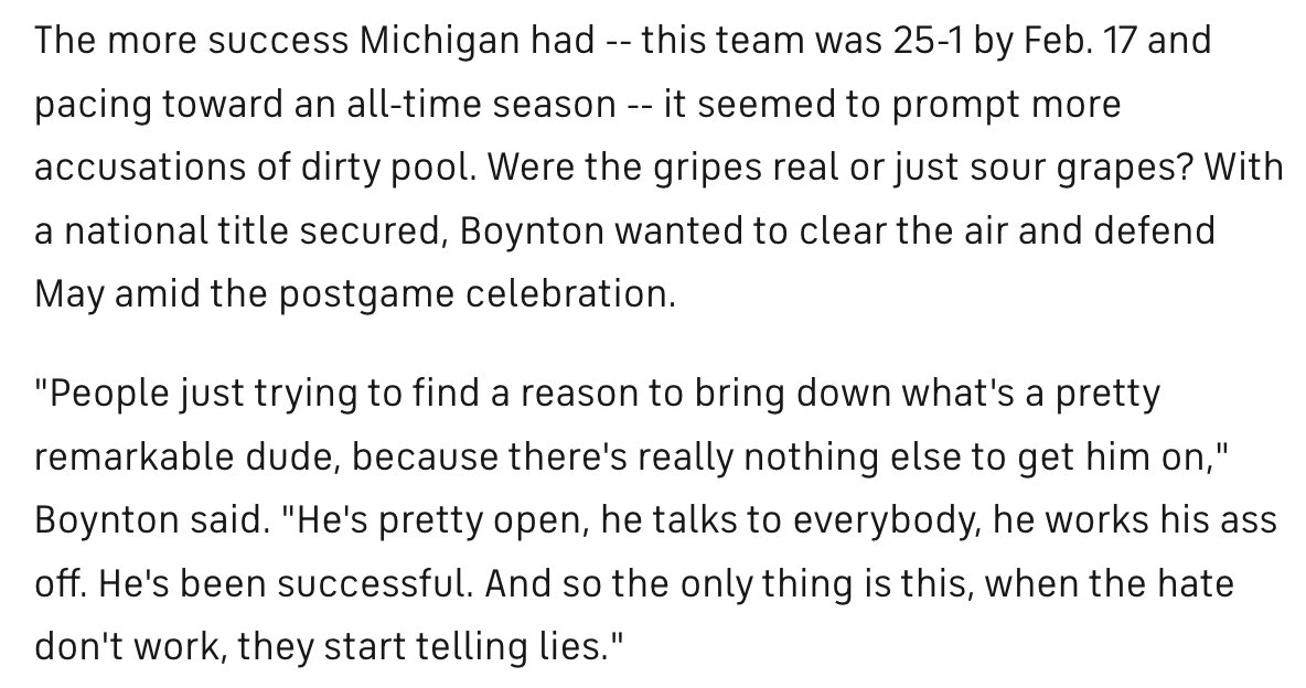 Matt Norlander tweet media