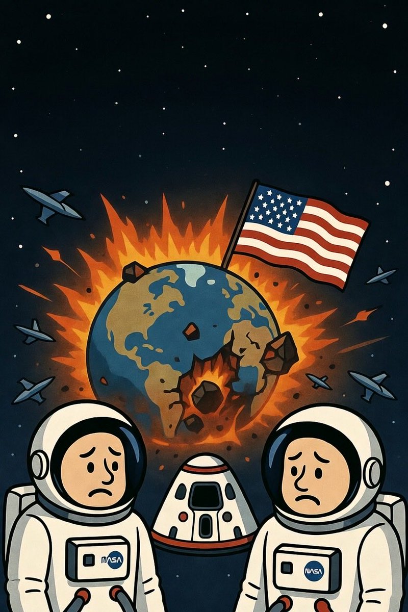 A vista da Artemis II.

#Artemismission