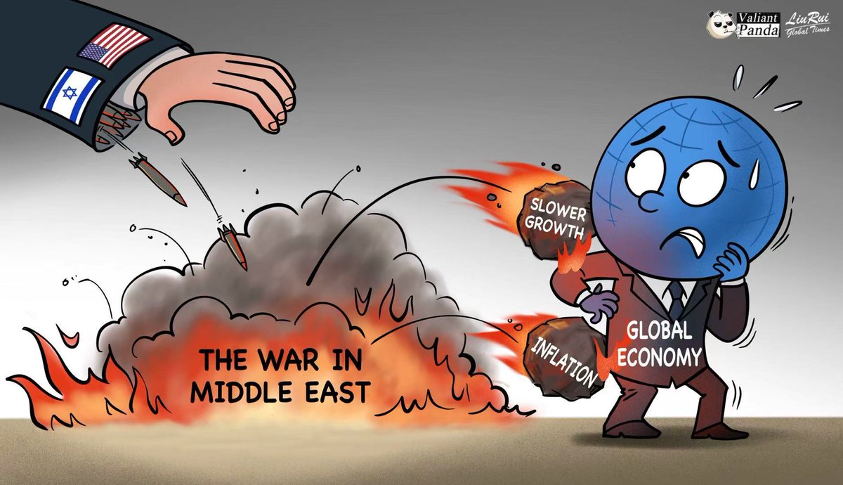 globaltimesnews's tweet image. #GTCartoon: Too heavy to carry.
#MiddleEast #war #US #Israel @_ValiantPanda_