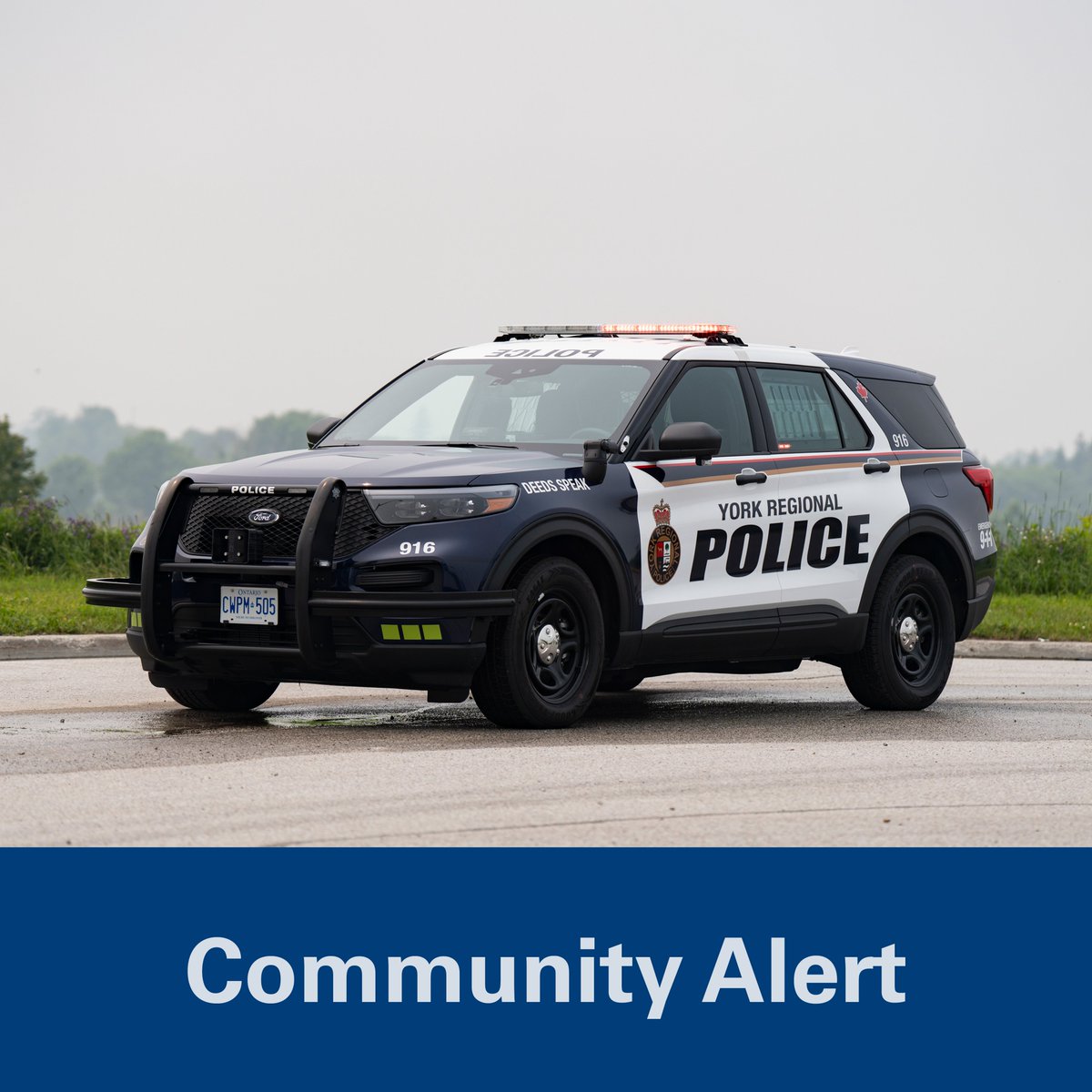 York Regional Police tweet media