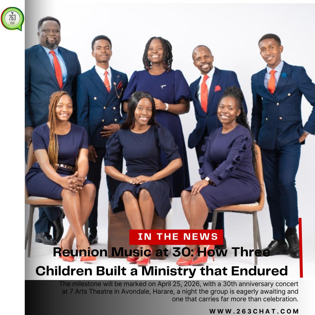 263Chat's tweet photo. They were still children, really. 

In 1996, Chris Chidzanja, Ndaba Ngwenya and the late Nothando Ngwenya began Reunion Music with strict parents, young voices and more belief than they could yet explain.

During school holidays, they carried food to the Harare Botanical Gardens and practised for hours, sometimes long enough to make strangers stop and listen, long before wives, children and loss entered the song.

Thirty years later, Reunion Music, a mixed acappella ensemble from the Seventh Day Adventist Church, has grown into one of Zimbabwe's enduring gospel acappella ministries, with a journey shaped by discipline, rejection, growth, humour, grief and the hard work of staying together.

Full story on: https://t.co/gMJl1qwHs3