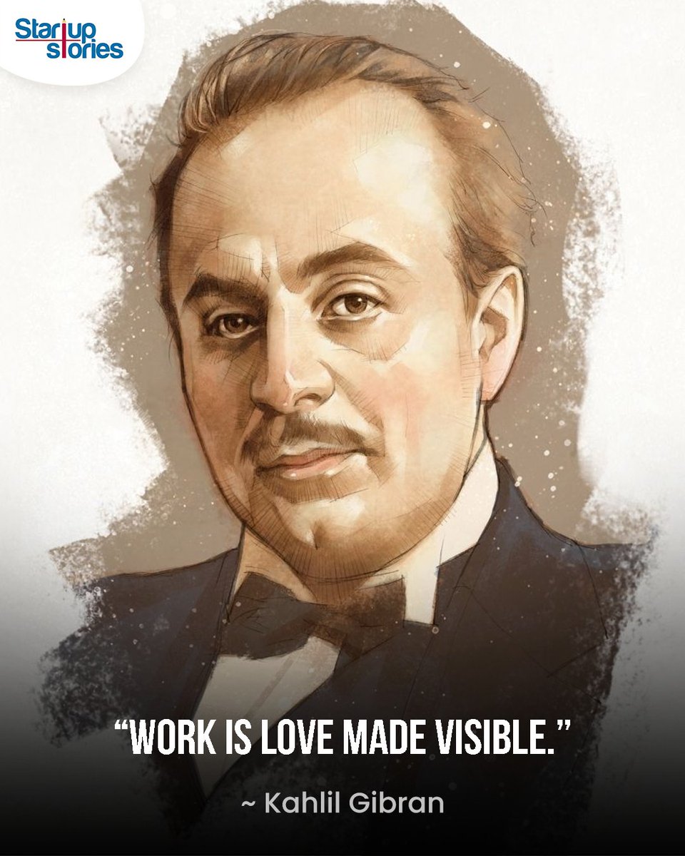 stories_startup's tweet image. When passion meets purpose, work becomes art

#KahlilGibran #PassionToPurpose #LoveWhatYouDo #Motivation #Inspiration #WorkLife #Mindset #StartupStories