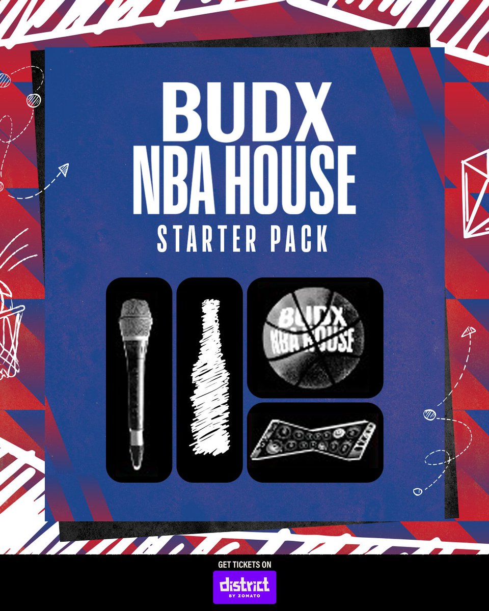 NBAIndia's tweet image. Hype, Hoops, Music, Culture. Now all you need is your ticket! 🎫

Head to @district_india - link.district.in/DSTRKT/NBAslBU… 

📍 May 9–10 | Bharat Mandapam Hall 6, New Delhi

#BUDXNBAHouse #NBAIndia #Budweiser #DistrictbyZomato #Lifeinyourdistrict