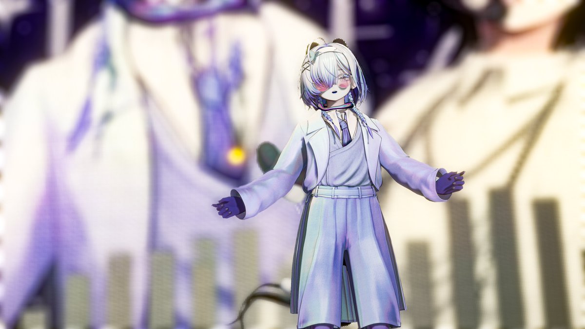 IWieldKeys_VRC's tweet photo. @Mi11eneige_ @meiplaythe @delimero4132 @amatopVTuber @takuwanko0408 #TwinkleShuffleUnit #VRChat❄️✨ https://t.co/JVhMyKWekr