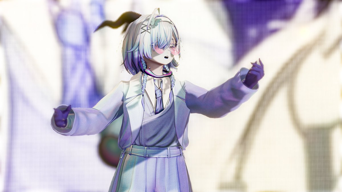 IWieldKeys_VRC's tweet photo. @Mi11eneige_ @meiplaythe @delimero4132 @amatopVTuber @takuwanko0408 #TwinkleShuffleUnit #VRChat❄️✨ https://t.co/MS8ycZJgjS