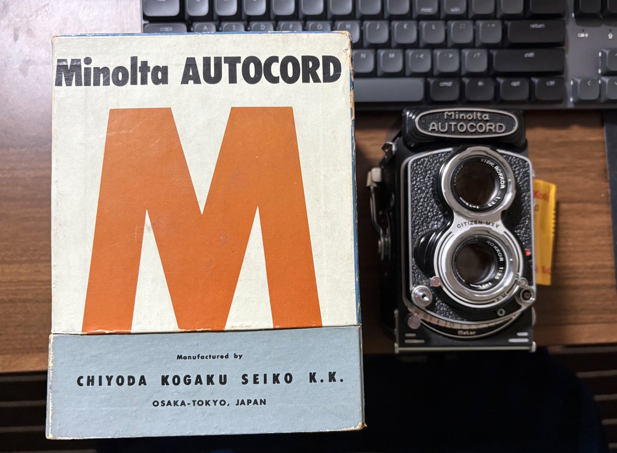 Suggybro's tweet image. 念願の2眼レフ
Minolta AUTOCODE

ちゃんと使えるかテスト中
しばらく色々なところに持っていくかな