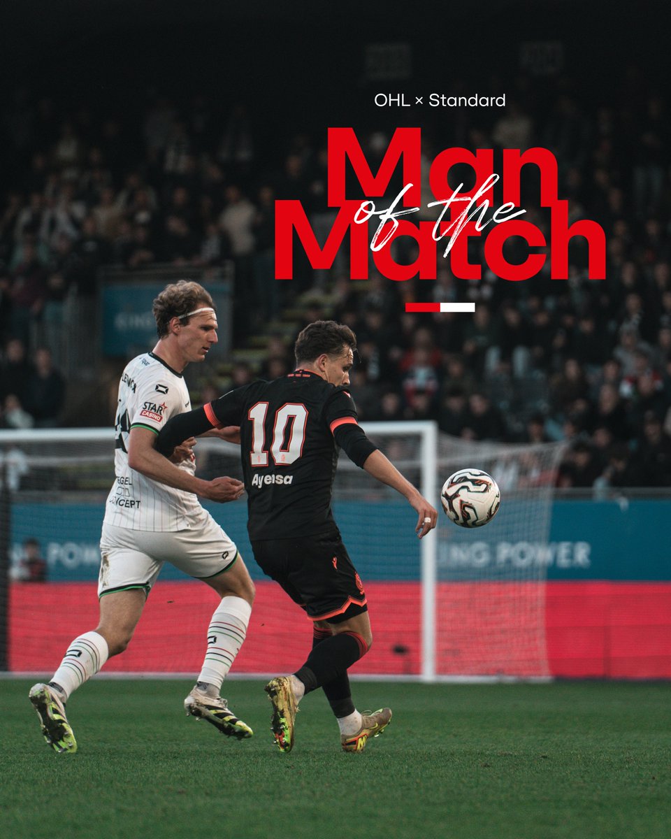 Standard_RSCL's tweet photo. Changement gagnant. ⚽️² #OHLSTA https://t.co/oeAxmanzzn