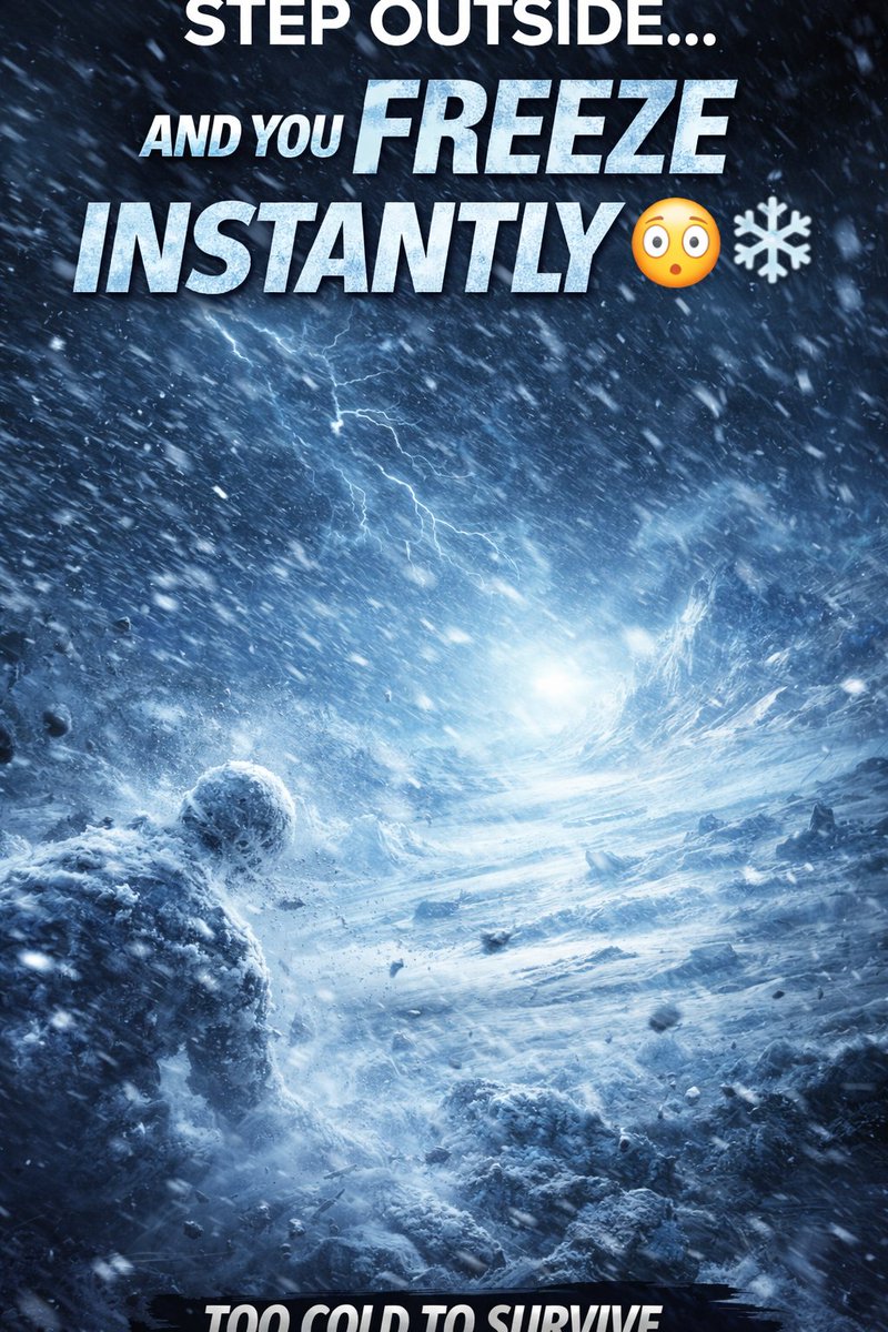 Aryaj28's tweet photo. Step Outside… And You Freeze Instantly 😳❄️

Not heat… not storms…

Just pure, deadly cold.

On this planet, you freeze in seconds.
Watch it on YouTube link 👇 👇 👇 

https://t.co/fhfv7ZD9SJ

 #curiosityhubxlovedecode
#space #astronomy #exoplanet #science https://t.co/Kam529hajA