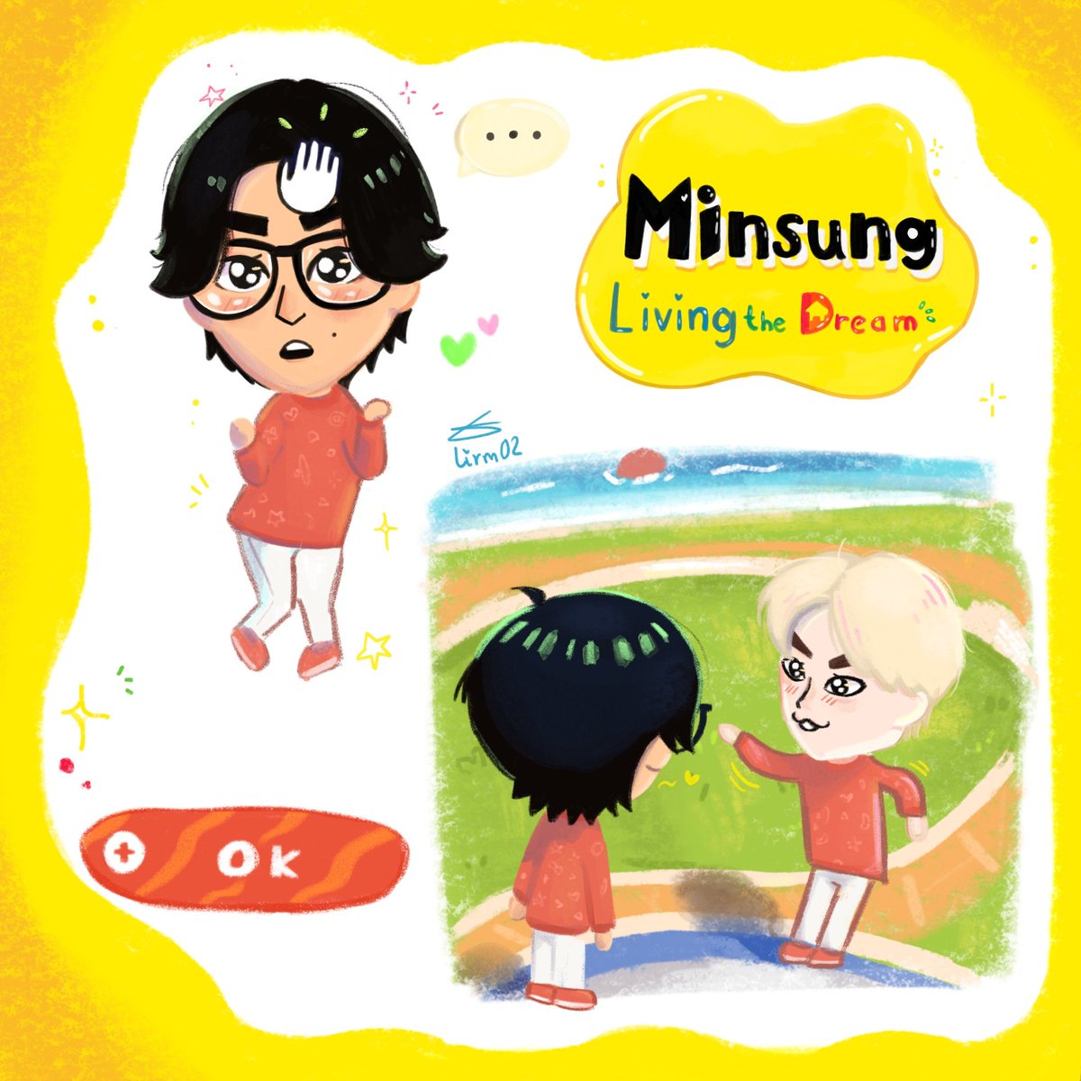minsung tomodachi life✨️ #minsung #한 #han #leeknow #리노 #straykids
