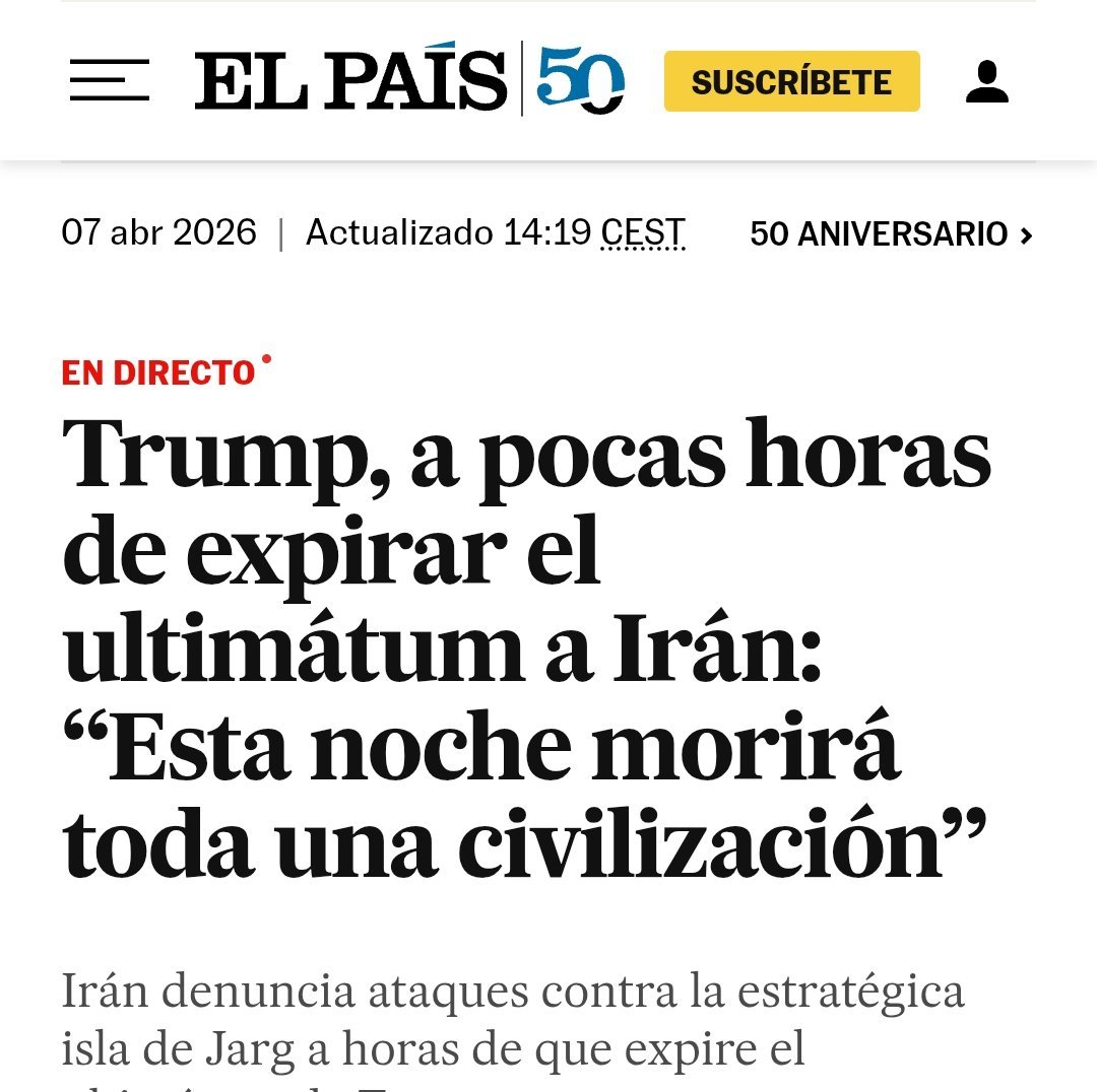 Que alguien pare a este loco